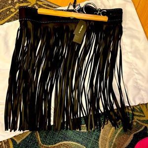 Forever 21 Belt skirt Faux Leather
